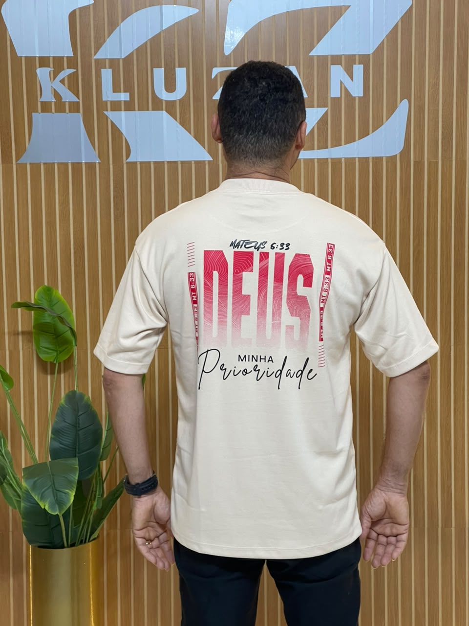 Camisa Oversized Masculina Deus - Imagem 2