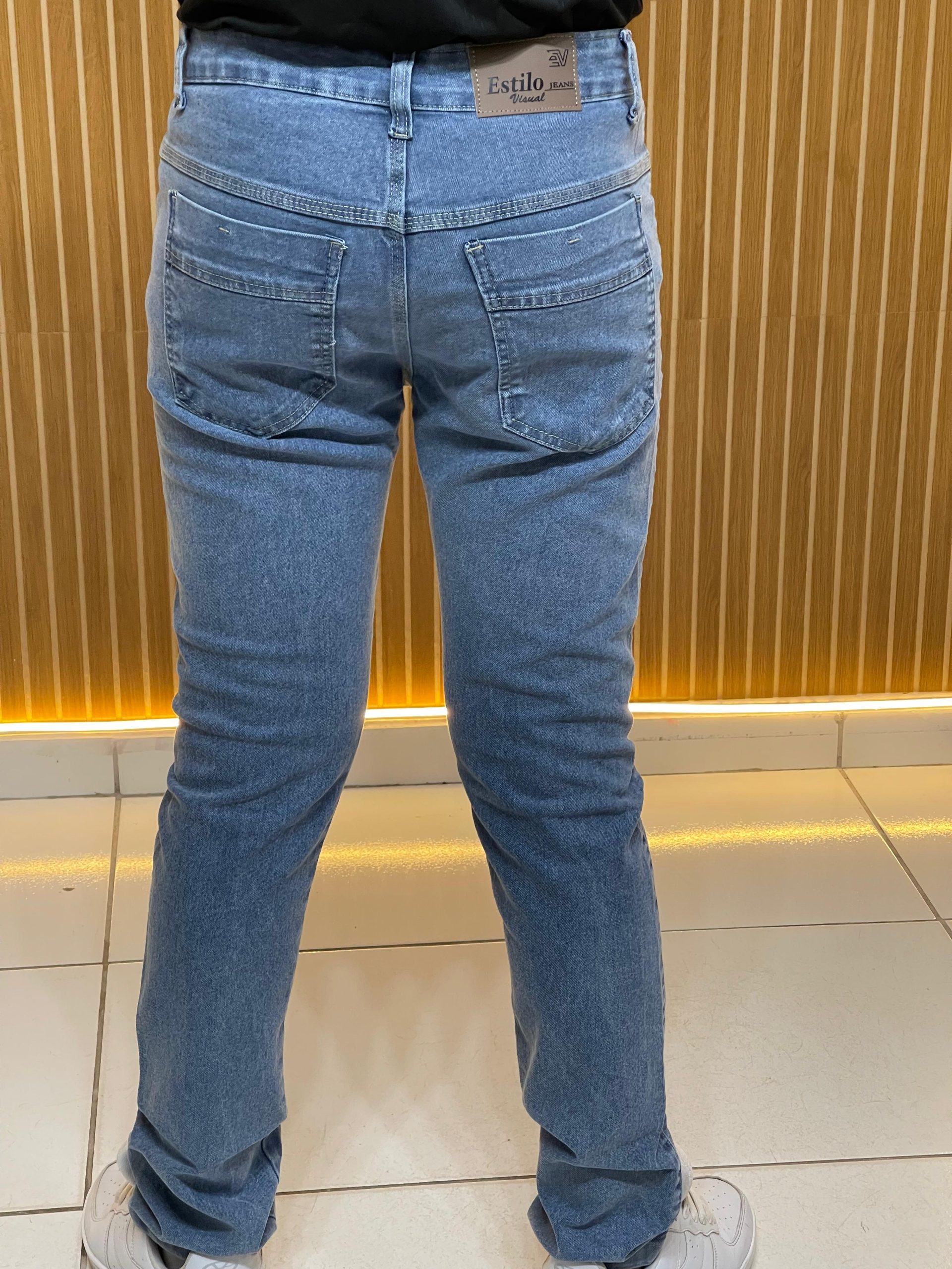 Calça Jeans Masculina Clara Rajada - Imagem 2